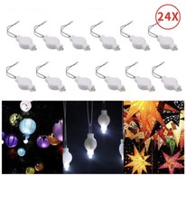 LOGUIDE LED Lantern Lights,24 Pack LED Lights for Paper Lantern,Battery Powered