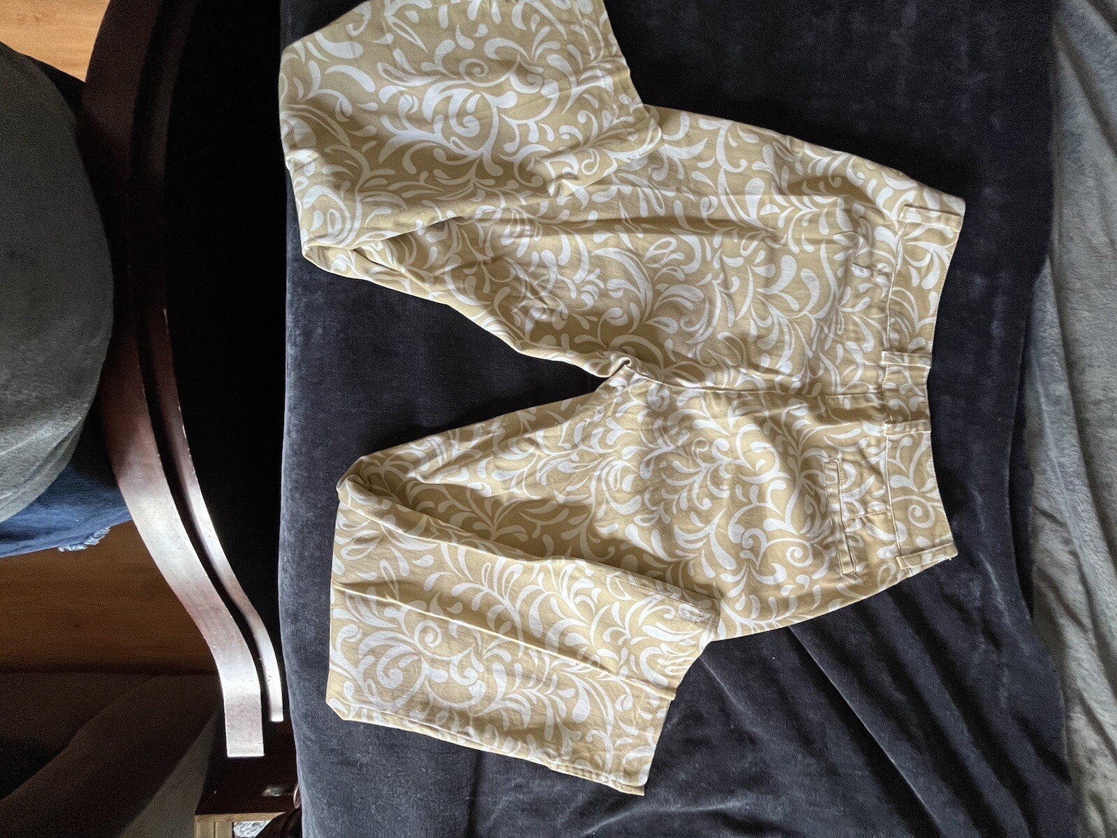 Willi Smith Stretch Size 2 Pants Pattern Cropped - image 7