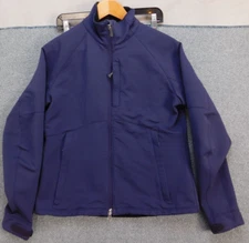 Ibex Peak Climawool Women's M Windbreaker Zip Up Stand Up Color Plum Jacket