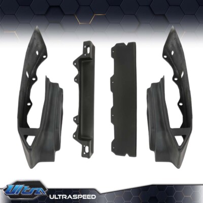 4pcs Rear Bumper Fillers Fit For 80-92 Cadillac Deville Fleetwood Brougham