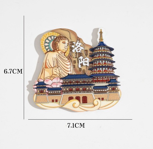 Chinese City Travel Fridge Magnets Souvenirs Refrigerator Stickers Home Decor - Picture 8 of 89