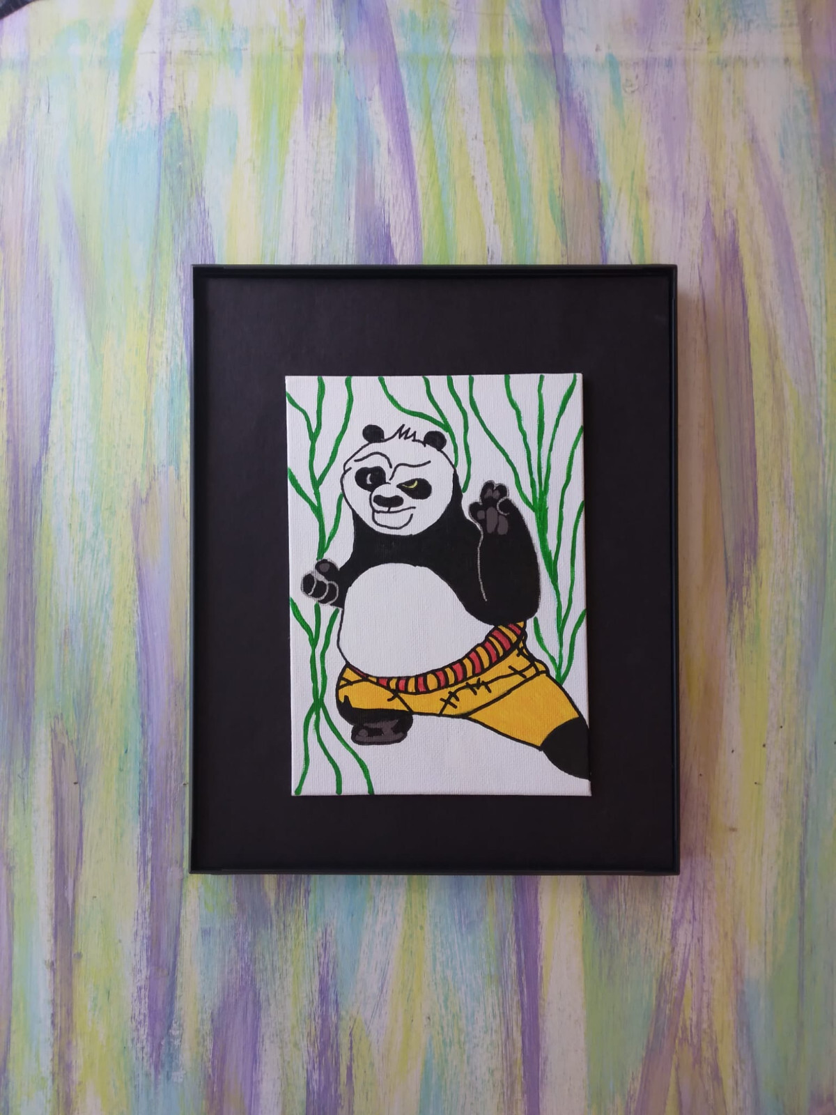 Kung Fu Panda Po Animated Cartoon Fan Art Master Ping Xiao Po 5x7 | eBay