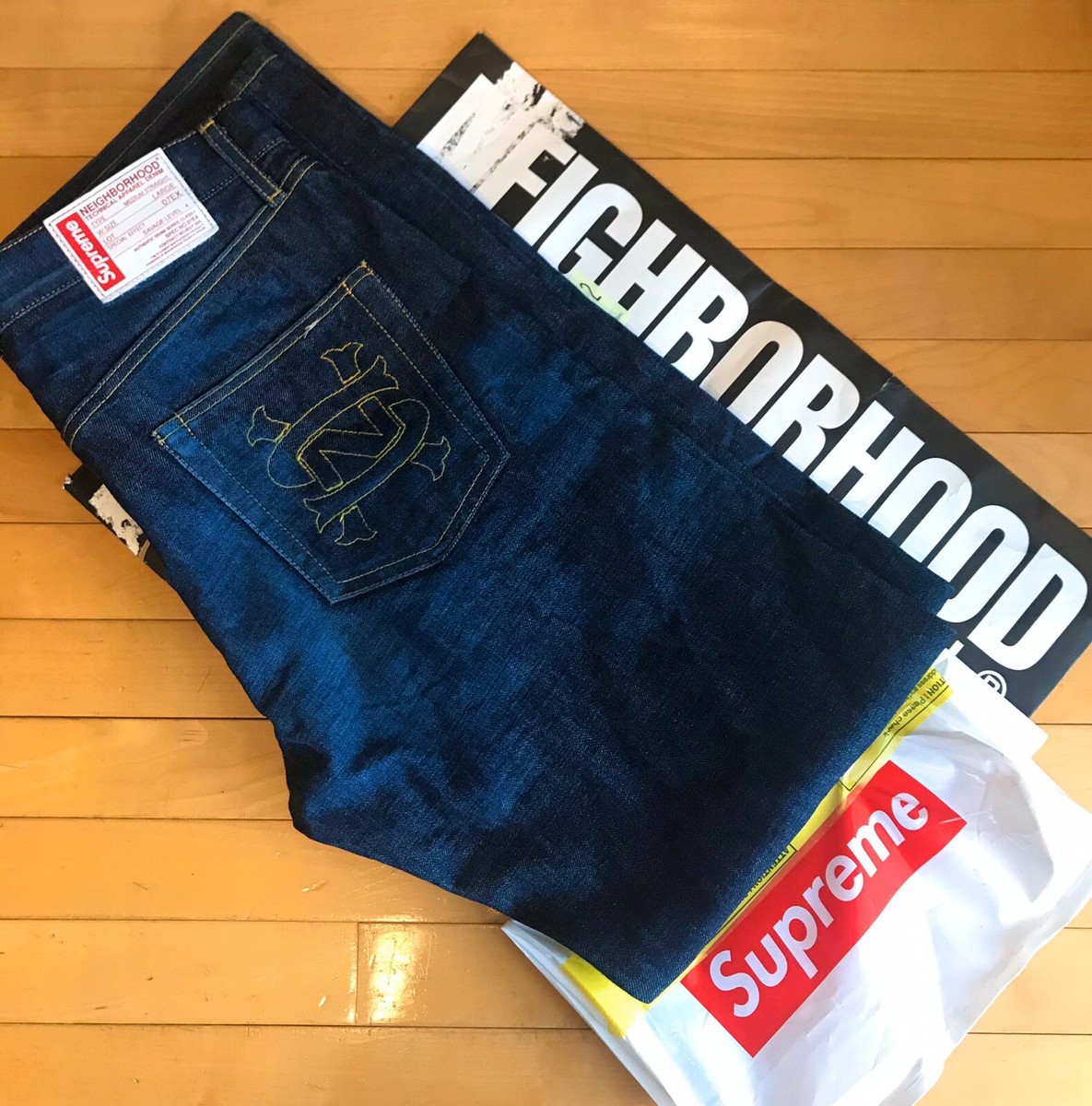 2007FW Supreme Neighborhood Denim pants Jeans limited NBHD 2007FW Supreme Neighborhood Denim pants Jeans limited NBHD
