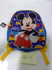 Disney Mickey Mouse Kids Backpack Multicolor Boys Girls School Bag Cartoon Print