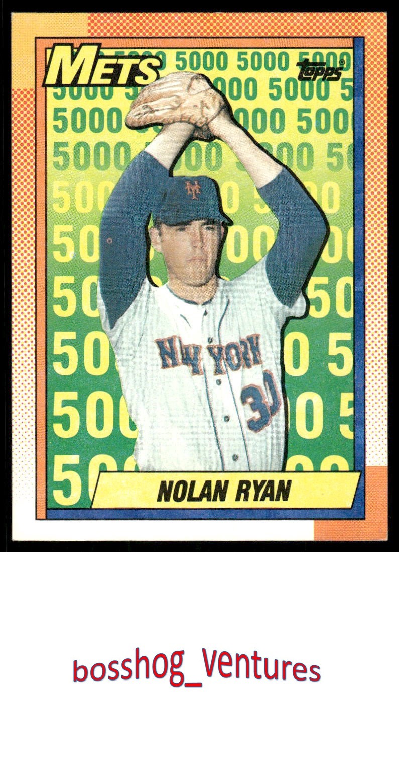 1990 Topps Nolan Ryan #2 New York Mets *QTY