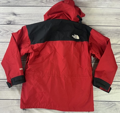 Vintage The North Face Jacket Men Large Red Mountain Gore Tex Hooded Parka 90s - Picture 17 of 17