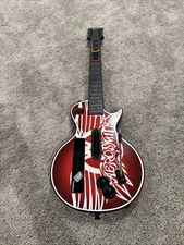 Nintendo Wii Aerosmith Les Paul Guitar Hero Gibson Controller 95375.805 No strap