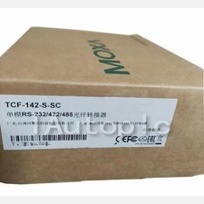 1pc NEW Moxa TCF-142-S-SC TCF142SSC Fiber Optic Converter Fast Ship US Free TAX