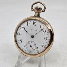 1903 Waltham P.S. Bartlett 16s 17j Gold Filled Open Face Pocket Watch