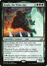 Kogla, the Titan Ape - Ikoria: Lair of Behemoths Foil Rare