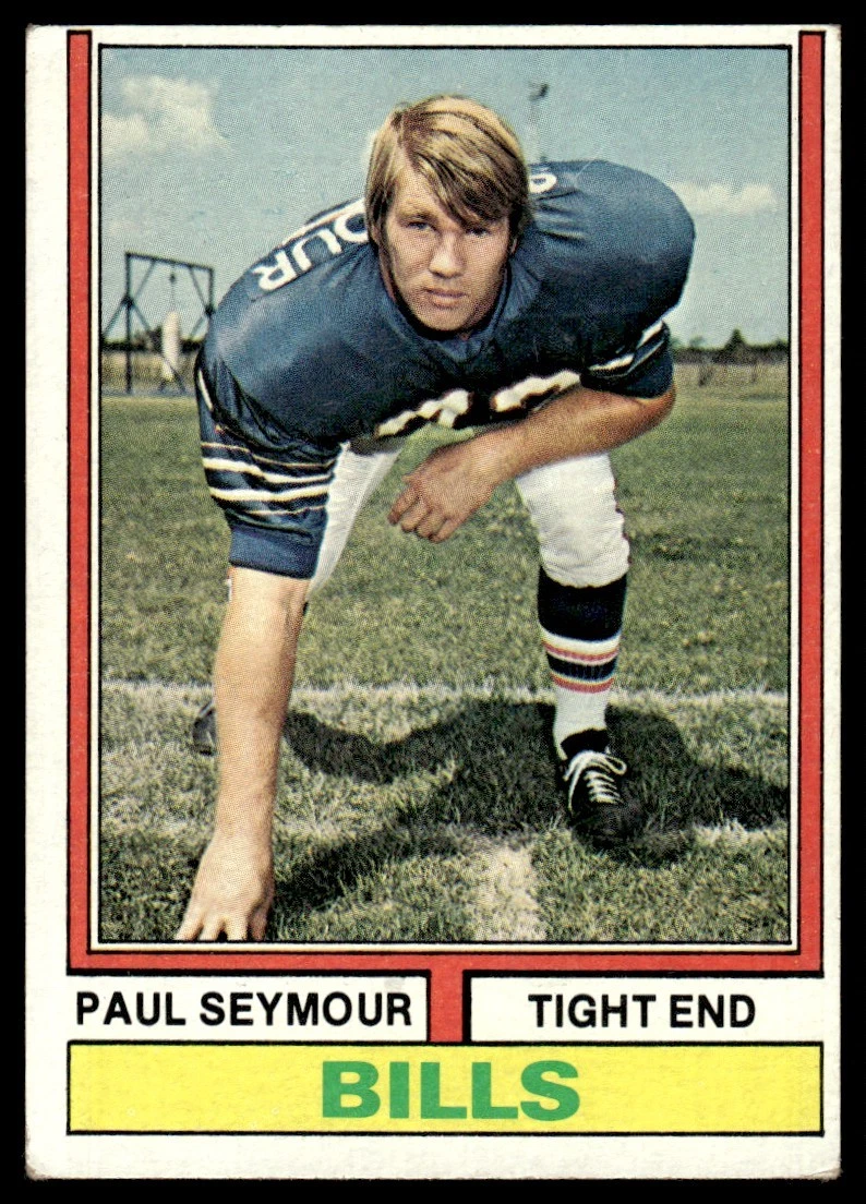 1974 Topps Paul Seymour RC Buffalo Bills #261