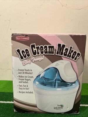 Back to Basics Machine à Glaces (Ice Cream Maker)