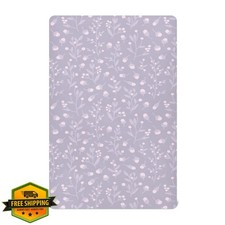 KICPOAY Crib Sheets Purple Floral Lavender 52x28 Inch