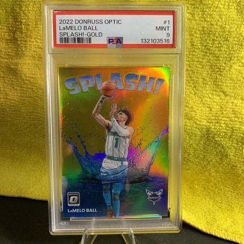 LaMelo Ball [Gold] #1 2022 Panini Donruss Optic Splash card