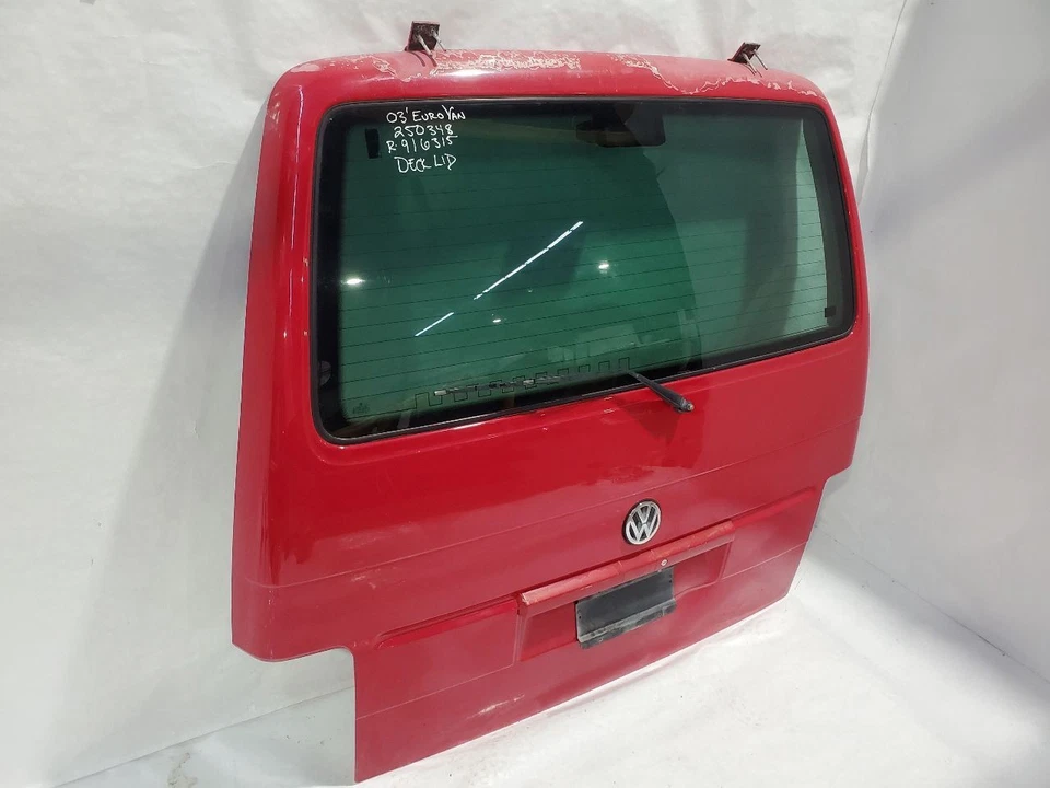 Volkswagen Eurovan 1999 2003 OEM escotilla roja tiene algunos rasguños ver fotos Foto 2 de 4