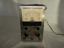 EICO Model 221 Electronic Voltmeter Ohmmeter Vintage Tube Tester Works