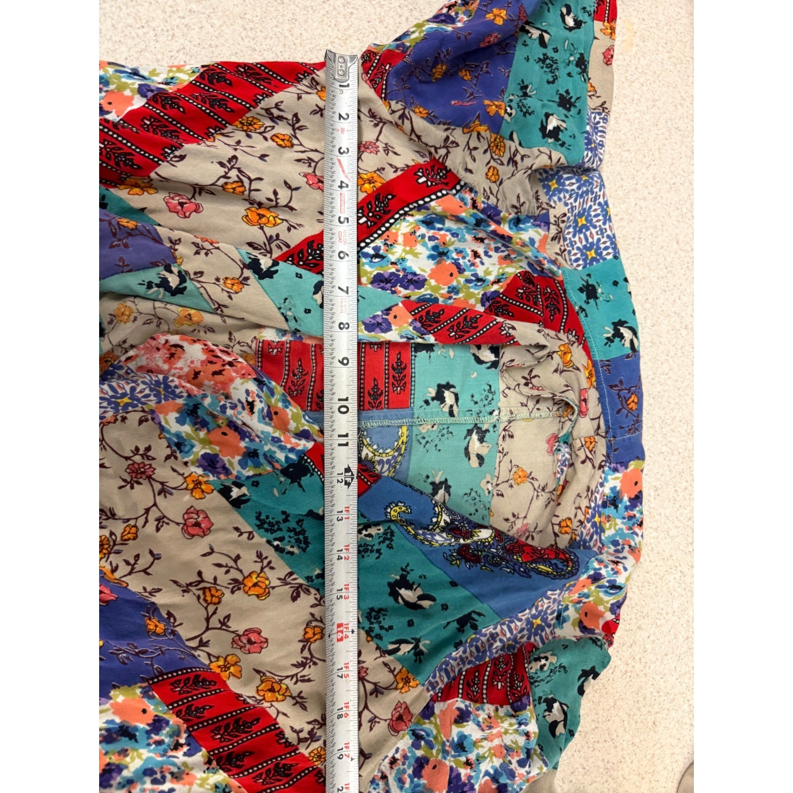 Sacred Threads Patchwork Dusters/m Open Front Lig… - image 9