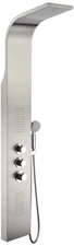 Anzzi SP-AZ024 Arc Thermostatic Shower Panel - Stainless Steel