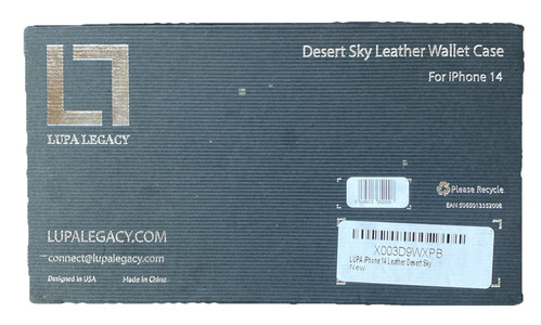 LUPA Legacy iPhone 14 Pro (6.1 inch - Triple Camera) Desert Sky NIB - Picture 2 of 5