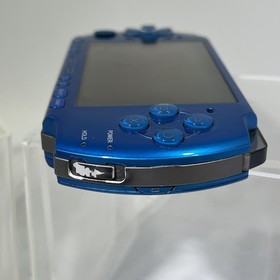 Japanese Sony PlayStation Portable PSP-3000 Video Game Console Blue W/Memory #ML