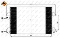 NRF 35557 Kondensator, Klimaanlage For Renault