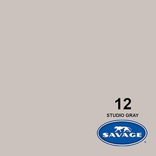 Savage Seamless Background Paper 26" x 12 yd Studio Gray