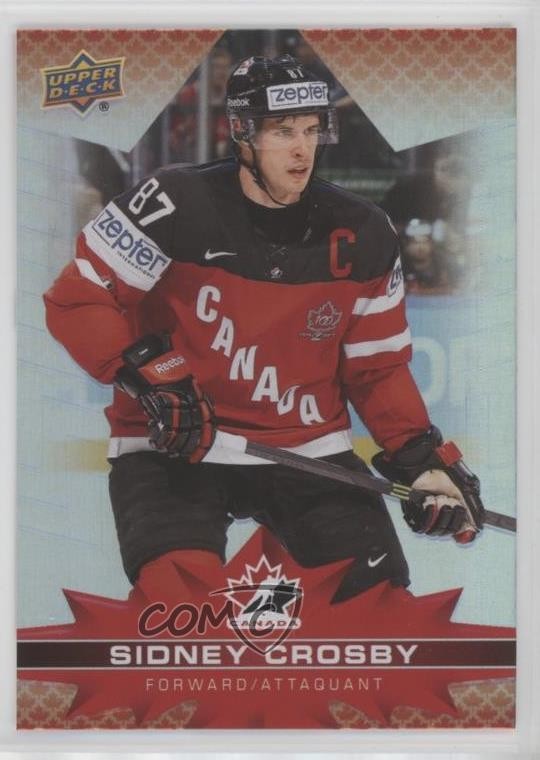 2021-22 Upper Deck Tim Hortons Team Canada Sidney Crosby #2 y9k