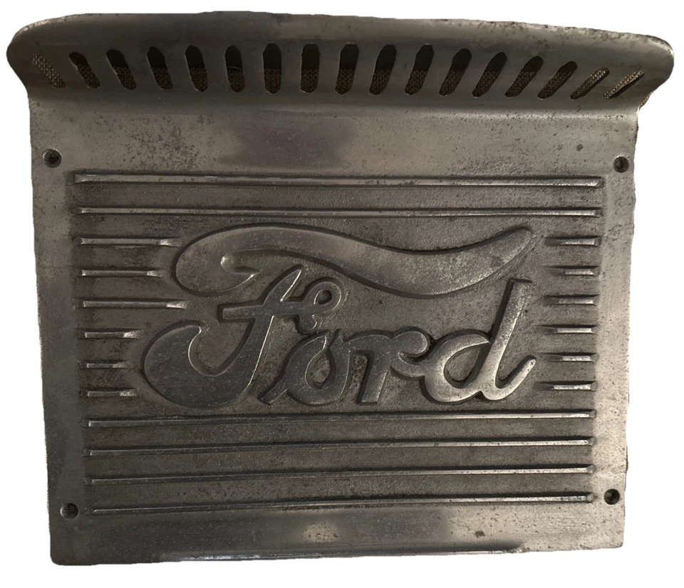 Ford Modelo A, Modelo T estribo aluminio estribo placas, Ford Script 1930 1928 Foto 2 de 4