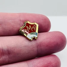Vintage AMA American Motorcyclist Association 22 Year Lapel Hat Shirt Pin