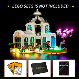 LED Light Kit for Lego Friends Botanical Garden 41757, Compatible with Lego 4175