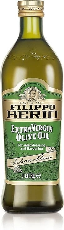 Extra Virgin Olive Oil 1L Filippo Berio Cold Pressed Cooking Oil