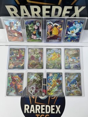 Pokémon TCG S-Chinese Full Art 12Card Combo Set-Captain Pikachu