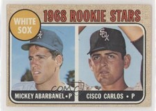 1968 Topps 1968 Rookie Stars Mickey Abarbanel Cisco Carlos #287 2k3