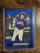 2025 Topps Museum Collection Hyeseong Kim COLOR MATCH Blue /150 Dodgers