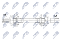 Nty Antriebswelle NPW-ME-223 FüR MERCEDES-BENZ