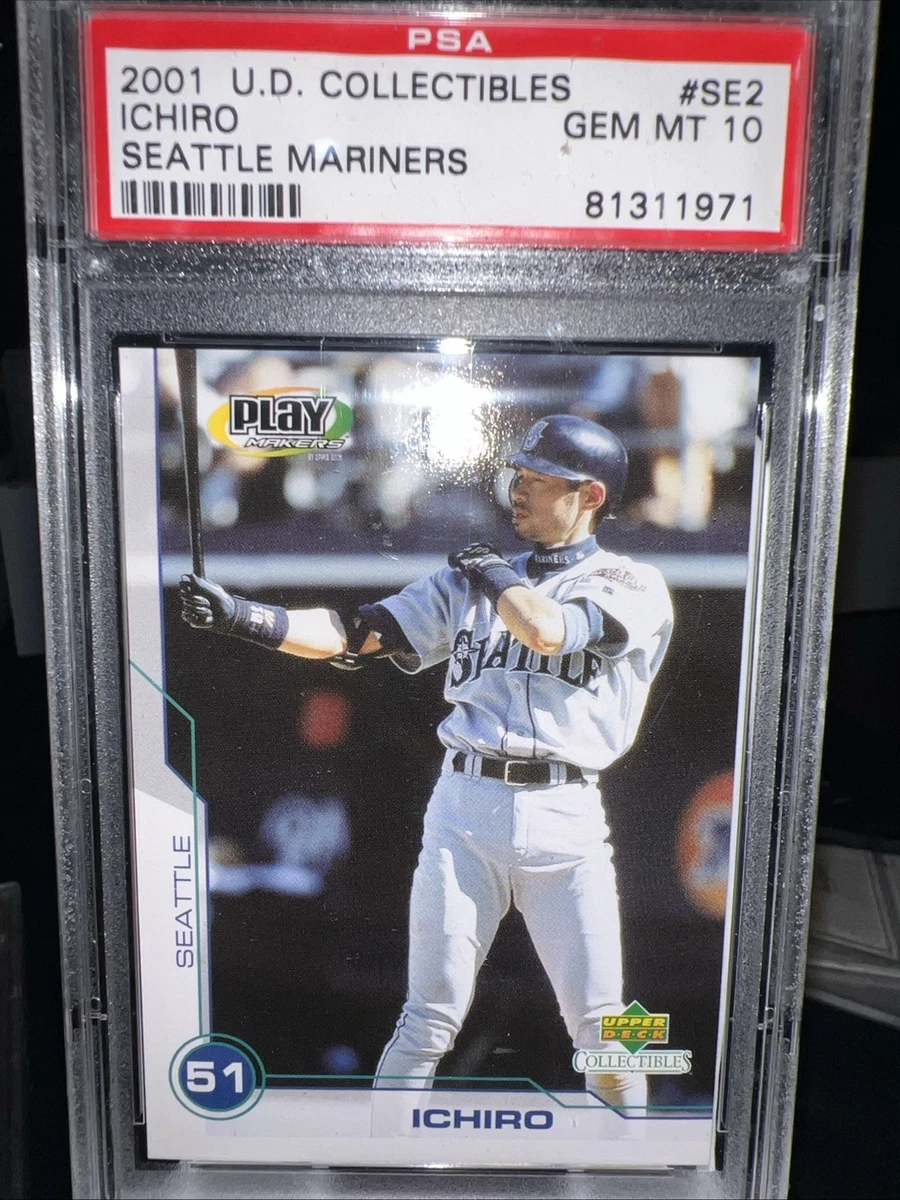 Upper Deck Ichiro Suzuki Rookie Baseball Sports Trading Cards