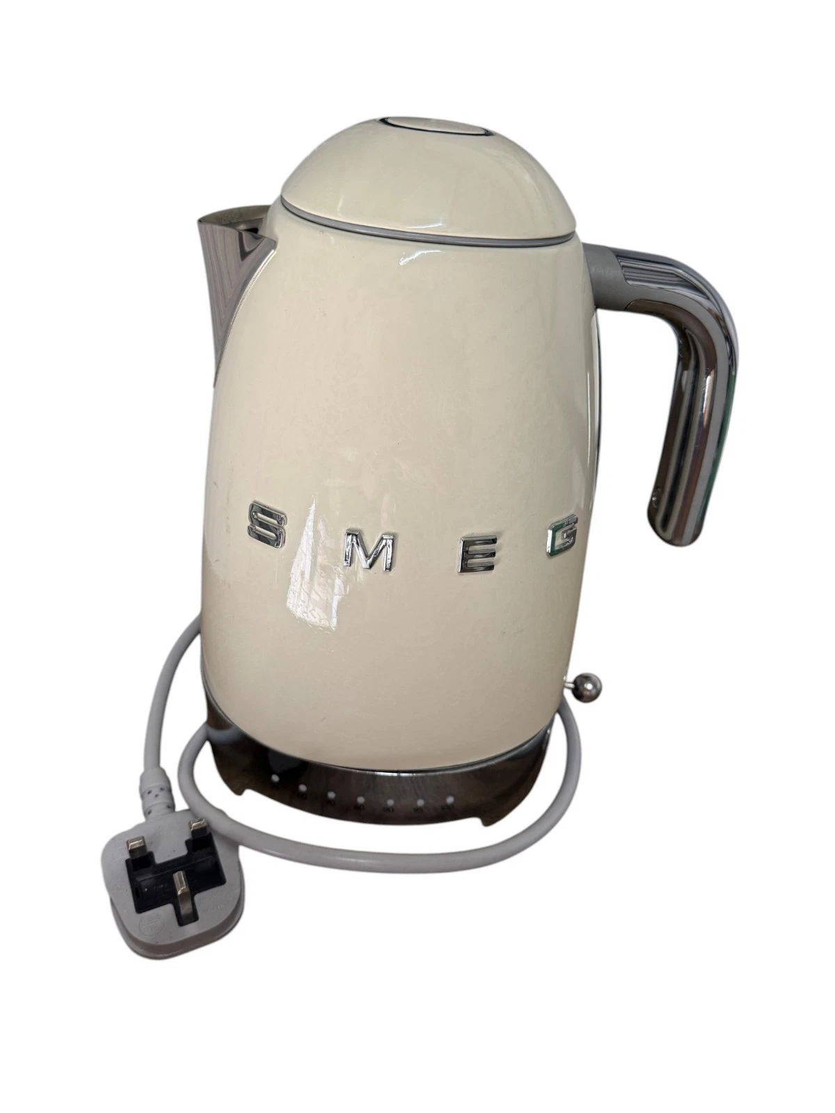 SMEG KLF04CRUK 50s Retro Variable Temp Kettle Cream 1.7L 7 Settings