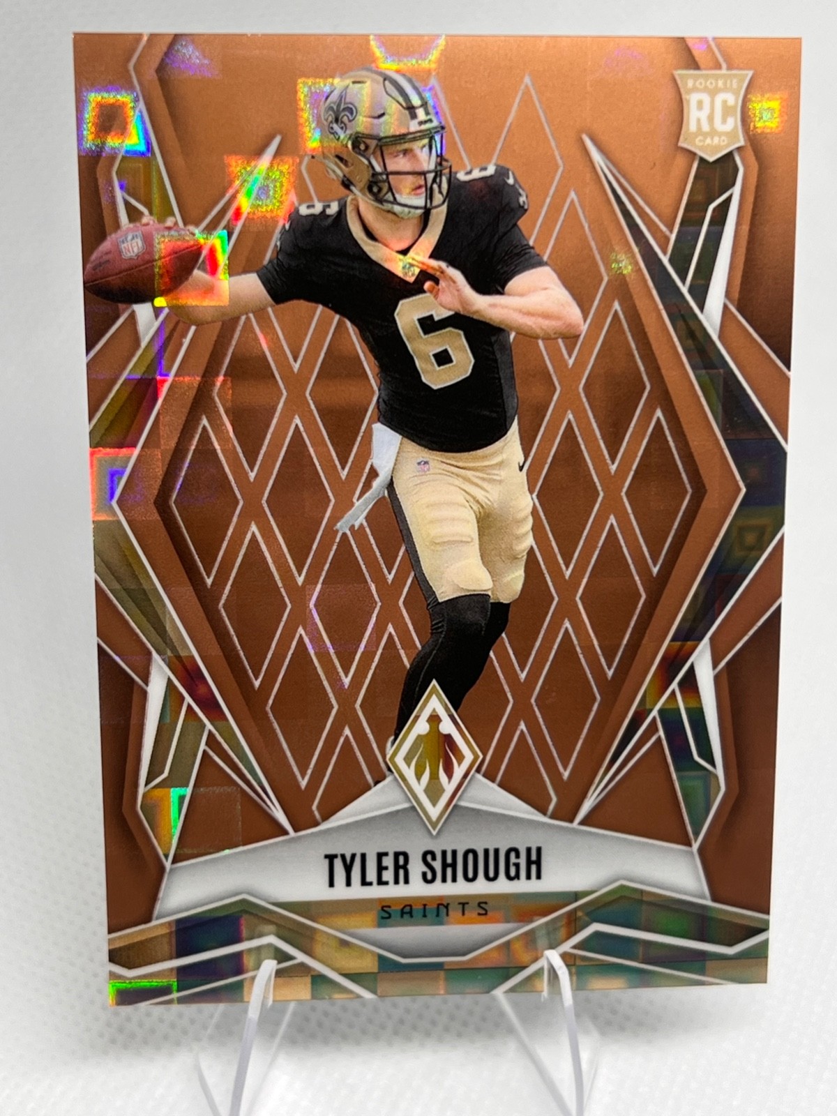 Tyler Shough 2025 Panini Phoenix  Bronze Pandora Rookie 089 /125