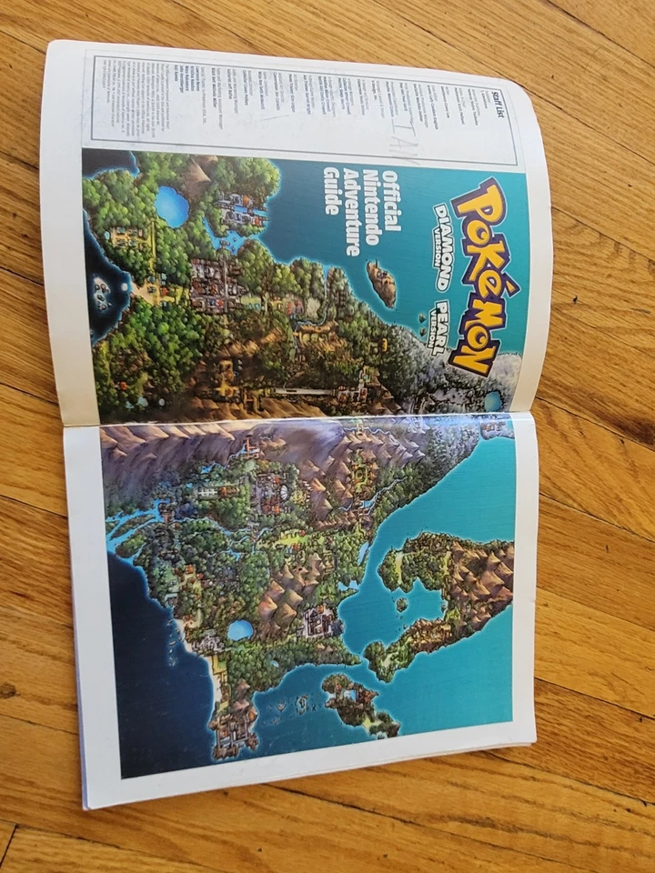 Nintendo Power Pokemon Diamond & Pearl Version Official DS Player Strategy Guide - Image 4 of 4