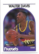 WALTER DAVIS 1989-90 HOOPS CARD NM-MT CONDITION