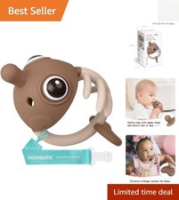 3-in-1 Clownfish Teether, Soother, and Fidget Toy - Perfect for Teething Babies