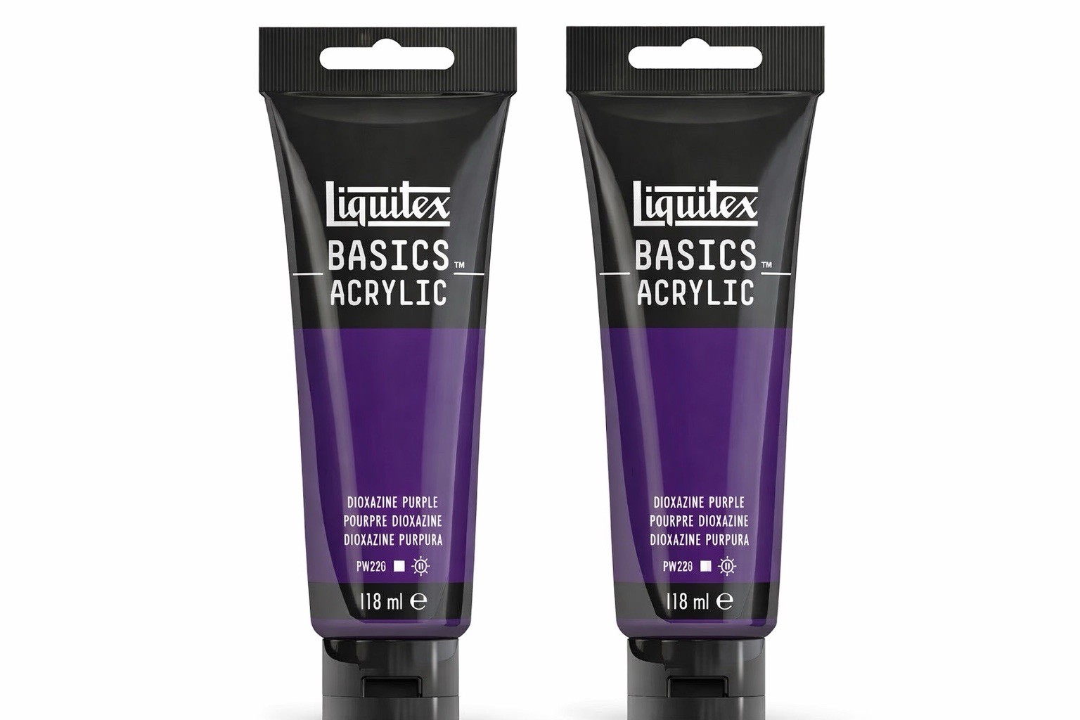 Liquitex Basics Acrylic Dioxazine Purple 2x118ml