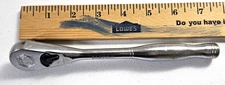 Matco 3/8” Fixed Head Chrome Ratchet 8" BR8T USA