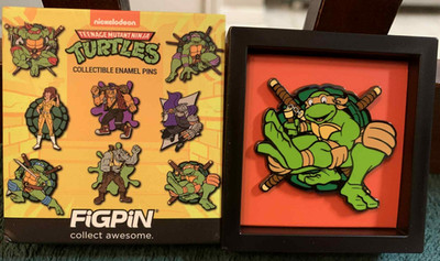 FiGPiN  Teenage Mutant Ninja Turtles Series 01  TMNT Michelangelo Y232 new code