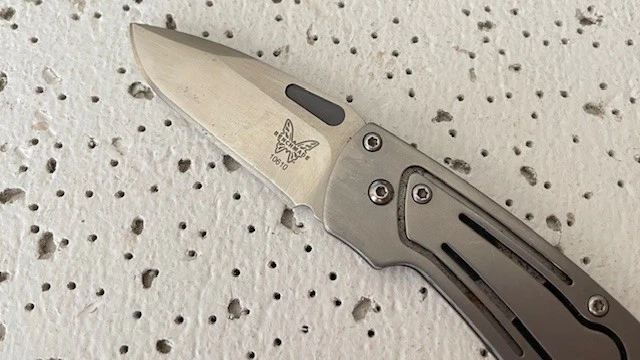 Benchmade Knife Vintage McHenry & Williams Red Class (BENCHMITE II 10610) Silver - Image 2 of 4