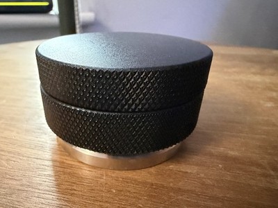 Flachboden Edelstahl Kaffee Tamper für Gaggia Rancilo, PUSH Style 58,15 mm