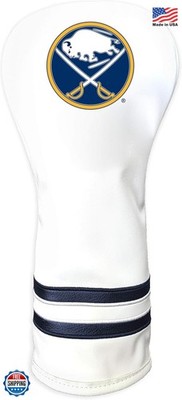 Team Golf NHL White Vintage Fairway Golf Club Headcover Form Fitting
