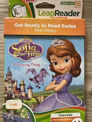 Leap Frog Sofia The First Leap Reader Tag Junior Disney A Princess Thing Book