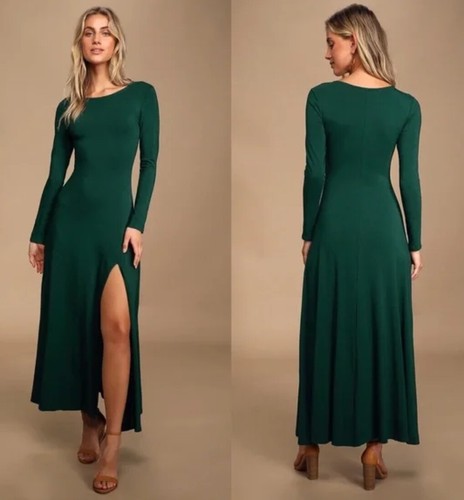 Long Sleeve Maxi Dress Size 