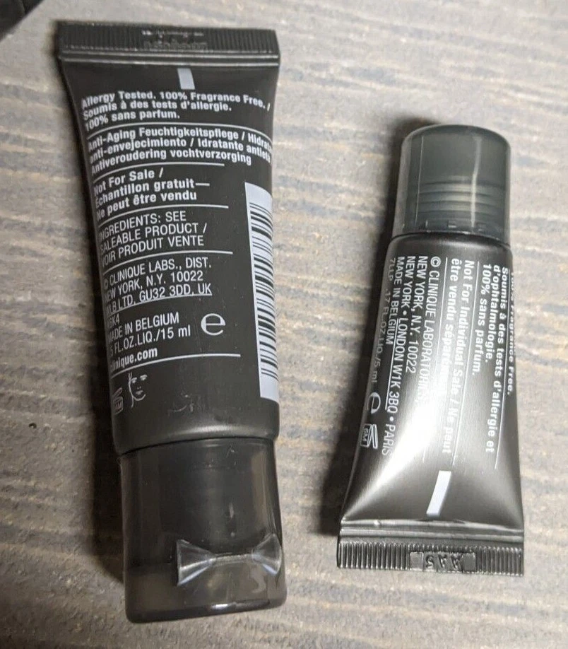 Clinique For Men Crema Hidratante Antiedad 15 ml/.5 oz + Gel/Crema para Ojos 5 ml/.17 oz Lote 2 Foto 2 de 2